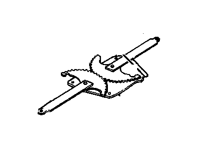 GMC C2500 Window Regulator - 15641781