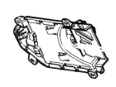 Chevy 92280771 BRACKET,ELECTRONIC SUSPENSION CONTROL MODULE