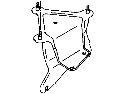 Chevy 30013368 ABS Control Unit Bracket