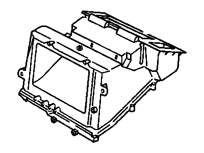 Chevy 52457556 Evaporator Core Case
