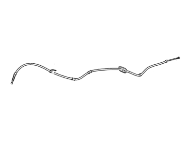 Chevy Malibu Parking Brake Cable - 23494626