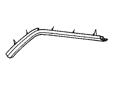 Chevy 10193402 Windshield Pillar Trim