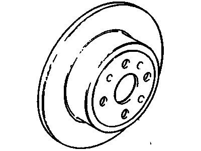 Cadillac 93182292 Rotor