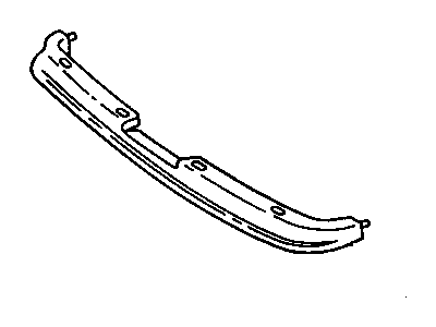 GM 12506112 Filler Panel, Rear 12506112 GM Filler Panel, Rear Illustration 1 of 1