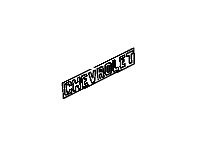 Chevy 14041303 Decal