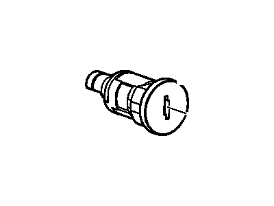 Chevy Avalanche 2500 Door Lock Cylinder - 12476272