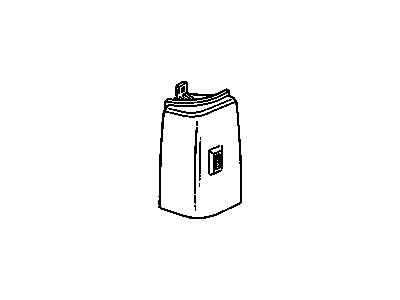 Oldsmobile 16504801 Lens & Housing