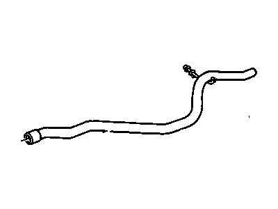 Pontiac Sunbird Exhaust Pipe - 22583548