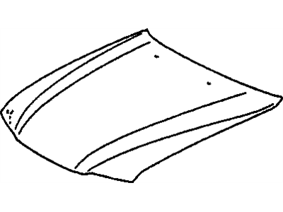 Chevy Prizm Hood - 94857057