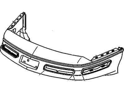 Chevy 10285643 Bumper Cover