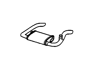 Pontiac Firebird Muffler - 10080739