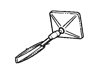 Chevy V20 Car Mirror - 326174