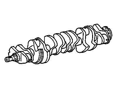 GMC K2500 Suburban Crankshaft - 93424913