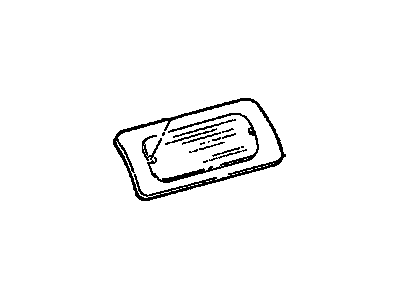 GMC 16520288 LENS,HIGH MOUNT STOP LAMP(PART OF 6)