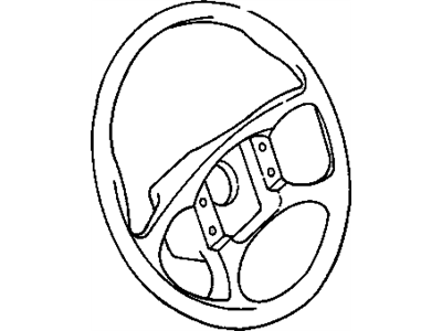 Pontiac Grand Prix Steering Wheel - 17984258