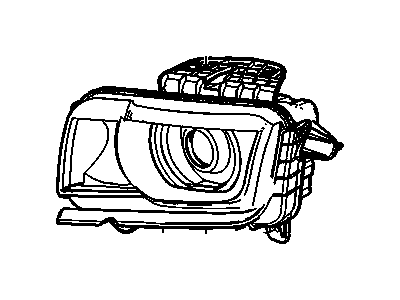Chevy 20987302 HEADLAMP,(INCLUDES 3-6,8,9,11-13)