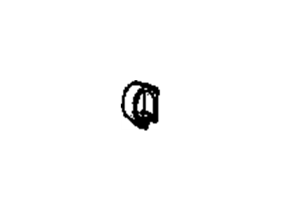 GMC 15971423 CLIP,DEFROSTER CONTROL CABLE(ADHESIVE CORD CLIP)(2.559)