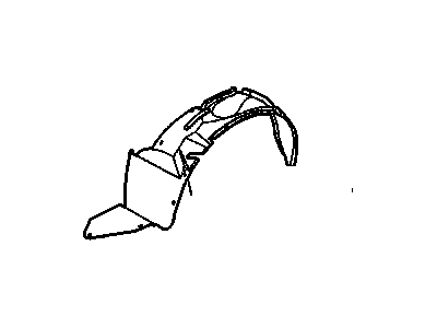 Chevy 10210069 Splash Shield