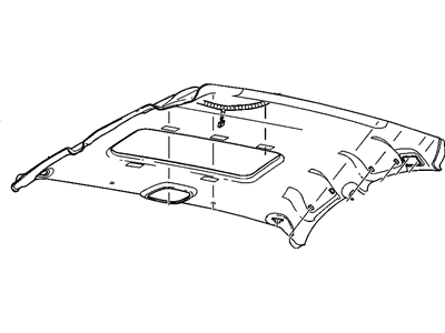 Oldsmobile 12483156 Headliner