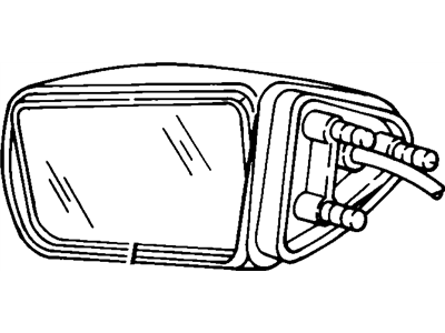 Chevy Cavalier Side View Mirrors - 10064433