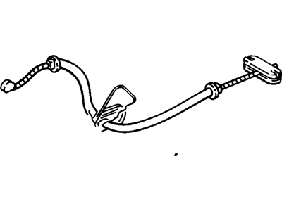 Pontiac Firebird Parking Brake Cable - 10258235