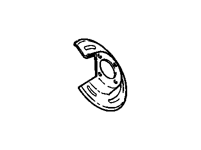 Cadillac 1639992 Splash Shield