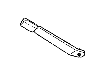 Chevy 12364514 BELT KIT,REAR SEAT (RETRACTOR SIDE)(GRAY)