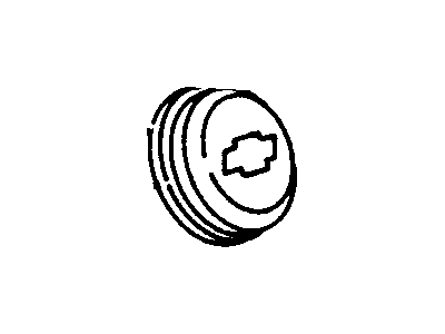 GM 17998382 Emblem, Silver 17998382 GM Emblem, Silver Illustration 1 of 1