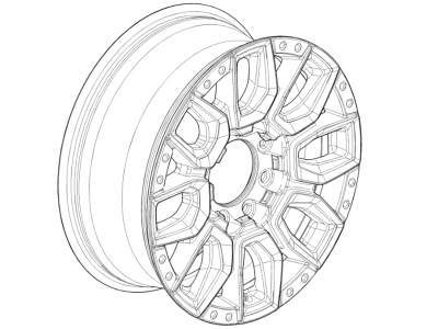 Chevy 84622785 WHEEL (PKG),(INSTALL 0.40)(20 KG)(REFER TO BULLETIN 22-NAME-183)