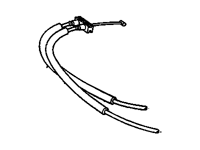 Chevy Monte Carlo Accelerator Cable - 12550766