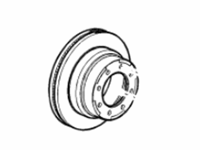 Chevy Express 3500 Brake Rotor - 84450466