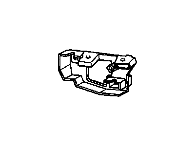 Oldsmobile 16518599 Lens & Housing Bracket