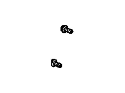 Cadillac 19353703 BOLT,REAR SEAT BACK LATCH(M10X1.5X35.0)(HEXAGON FLANGE,DUO TAPTITE)