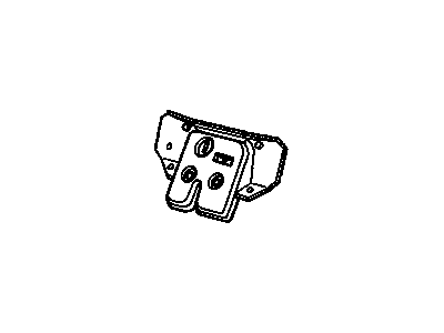 Oldsmobile Aurora Tailgate Latch - 25717079