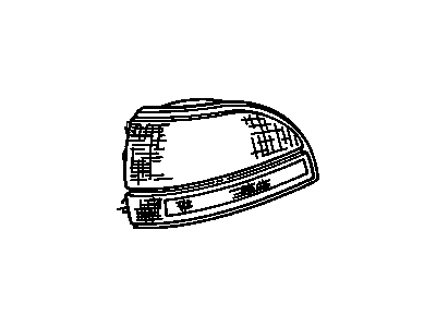 Buick 16512674 Side Marker Lamp