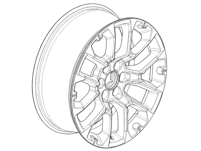 Chevy 84802386 Wheel, Alloy