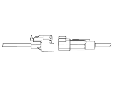 Chevy 13594067 CONNECTOR KIT,BODY WIRING HARNESS(AUDIO AMPLIFIER X4)(16-WAY FEMALE)(W/O LEADS)(SIDE ELECTRIC CODE: T3)