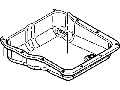Cadillac Catera Transmission Pan - 96014186