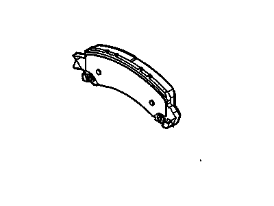 Oldsmobile 19332544 PAD KIT,FRONT DISC BRAKE(INCLUDES 2,7,9,11,12)