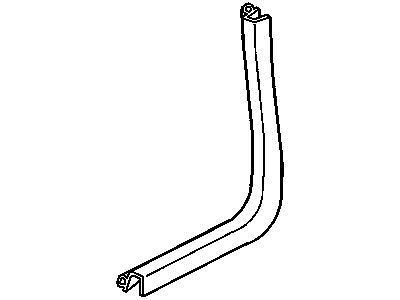 GM 15758704 Weatherstrip, Rear 15758704 GM Weatherstrip, Rear Illustration 1 of 1