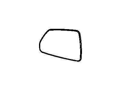 Cadillac 25891351 MIRROR,OUTSIDE REAR VIEW (REFLECTOR GLASS & BACKING PLATE)(PART OF 1)