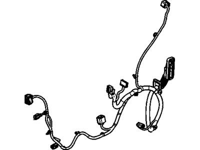 GM 42497262 Harness, Door Window, Front 42497262 GM Harness, Door Window, Front Illustration 1 of 1