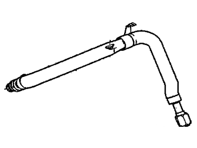 Oldsmobile EGR Tube - 10242876