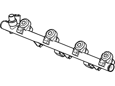 GMC 12629929 Fuel Rail