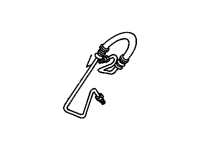 GMC Canyon Power Steering Hose - 20933948
