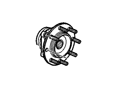 Buick LeSabre Wheel Hub - 7470553