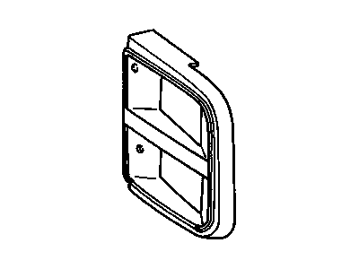 Chevy 15596117 Headlamp Assembly Bezel