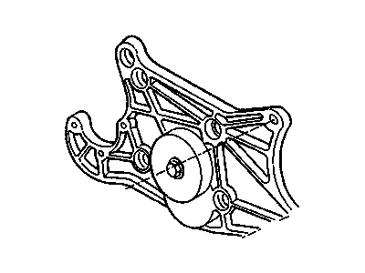 GM 24575251 Idler Pulley 24575251 GM Idler Pulley Illustration 1 of 1