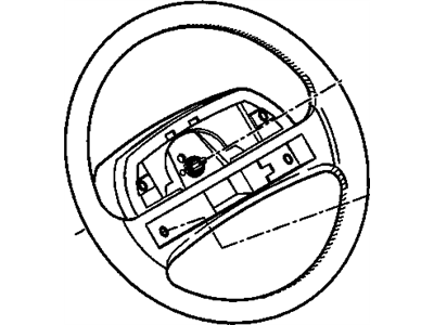 Buick Regal Steering Wheel - 17996322