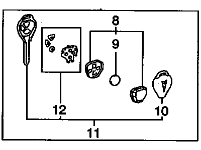 Pontiac 19185109 Transmitter